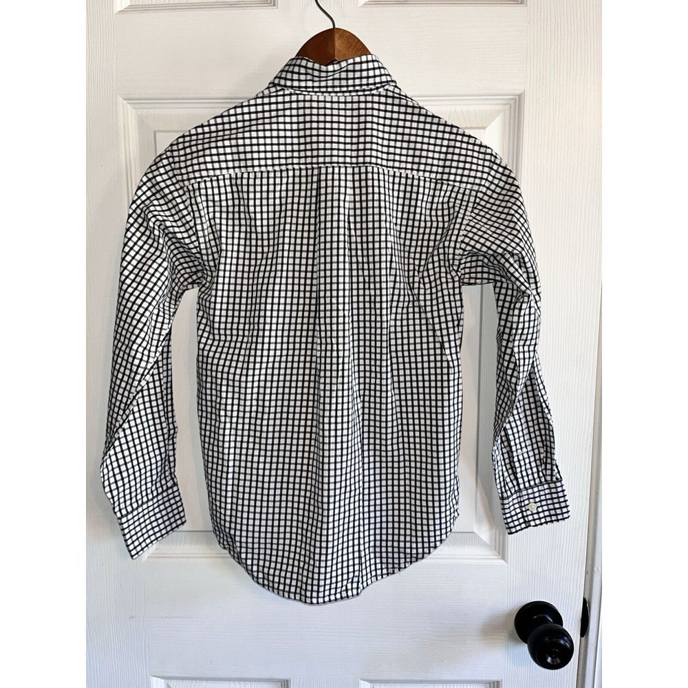 Set of‎ 2 Youth Gingham Check Long Sleeve Vineyard Vines Ralph Lauren Boys S - Picture 10 of 14